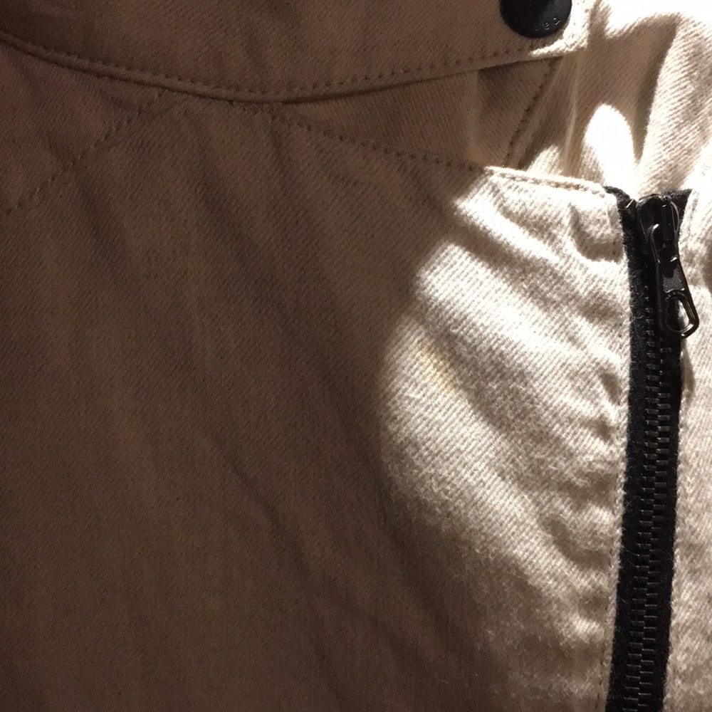 Rag And Bone Linen And Leather Jacket. - image 4